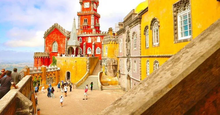 Lisboa: Tour de um Dia a Sintra, Pena, Cascais e Cabo da Roca com Bilhetes